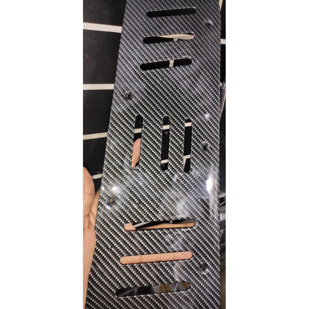 ORIGINAL Floorboard Bordes Dek Lantai Vespa CARBON super sprint px ps excel exc