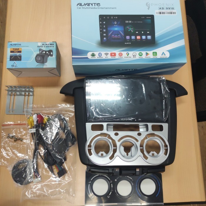 HEAD UNIT ANDROID 9 INCH AVANTE PHOENIX AD-9910 2/32 OEM TOYOTA INNOVA 2007 - 2010 / HEAD UNIT ANDRO