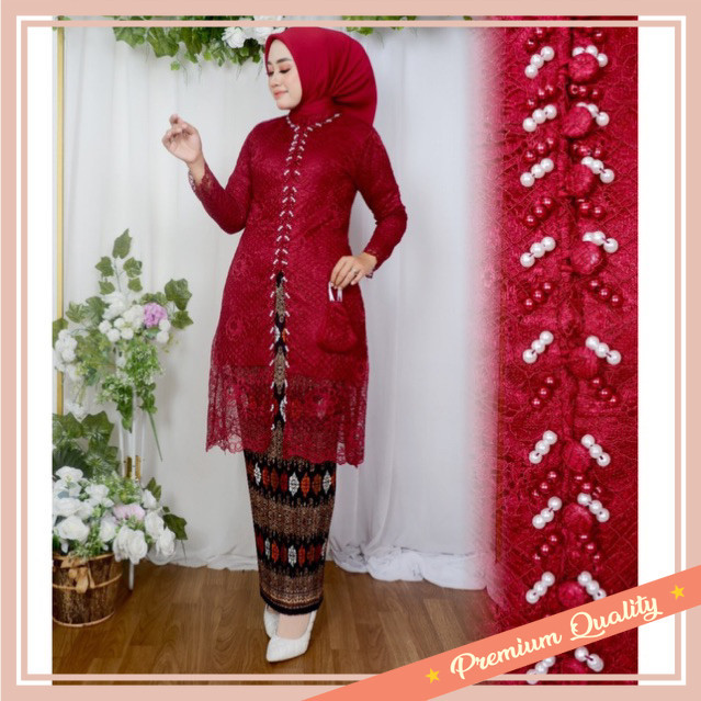 Kebaya buat Wedding kondangan Modern Remaja Murah / SET KEBAYA KURUNG FM//GAMIS WISUDA//KEBAYA