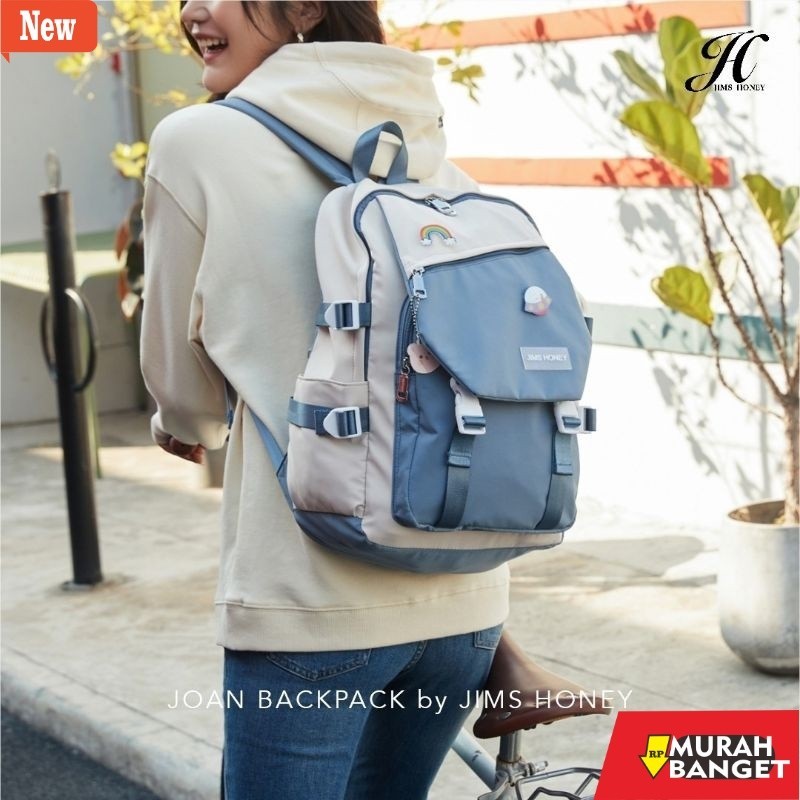 tas ransel wanita shopee Joan Backpack Jims Honey Tas Ransel Jims Honey