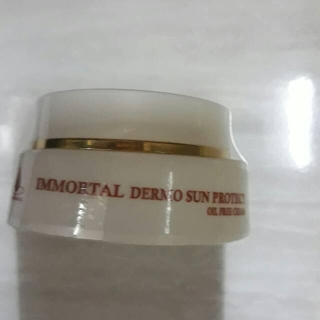 Immortal dermo sun protect oil free cream / sun protect cream / sun protect gel / sun protect lotion
