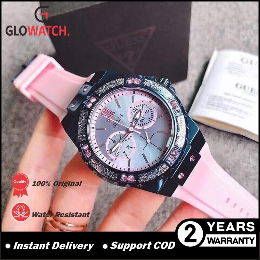 Jam Tangan Wanita Guess W0775L5 Limelight Watch Original (Garansi 2 tahun) / Support COD  [100% Auth