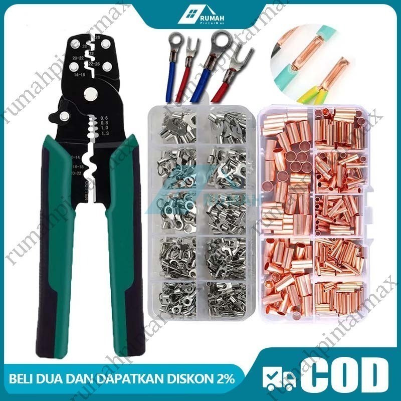 Tang Krimping Press Skun Kabel Kombinasi / Tang Potong Kupas Kabel Multifungsi / Tang Press Skun / T