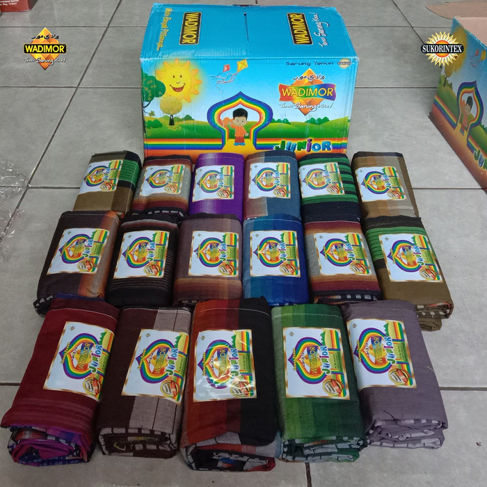 Sarung Wadimor Junior Sarung Anak Bahan Katun Top Brand