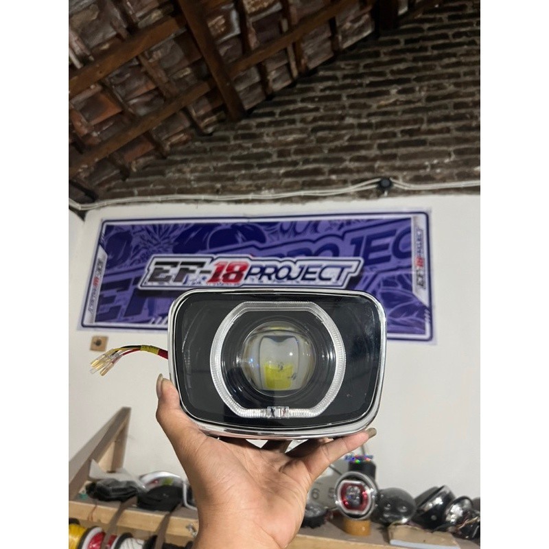 Lampu Biled RX King Kaca Bening