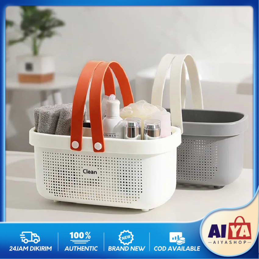 Keranjang Sabun Mandi Jinjing Tempat Sabun Mandi Besar Aesthetic Serbaguna Keranjang Piknik