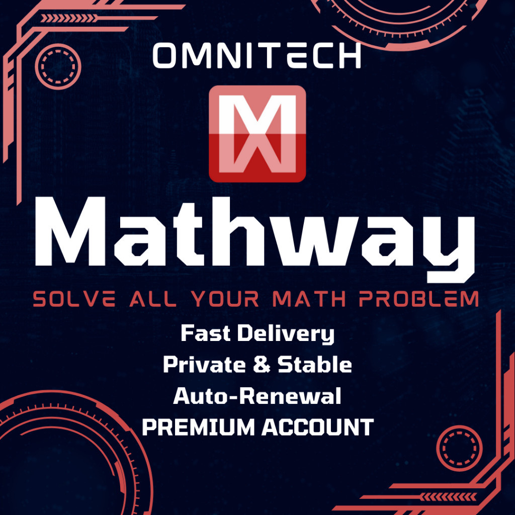 Mathway Premium Account Math Solver