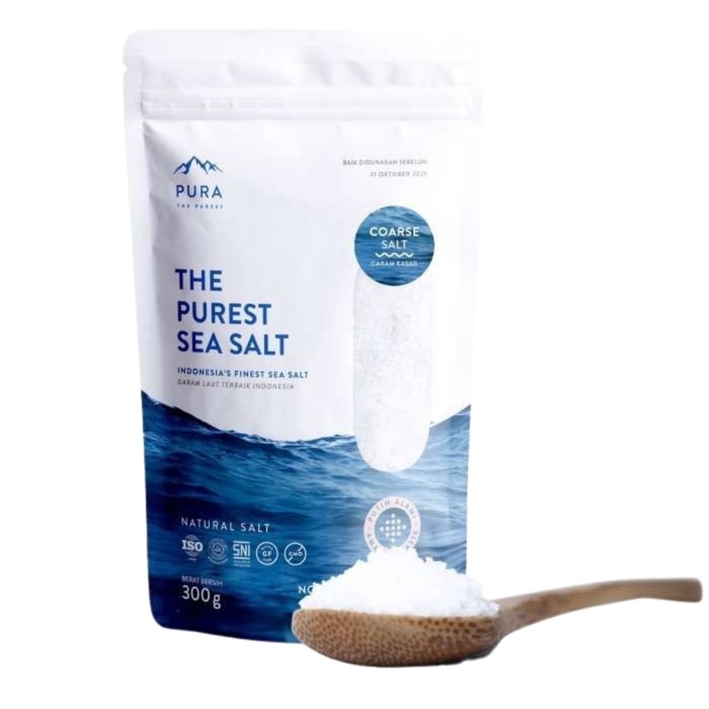 

Pura Garam Laut Halus 300gr Organic Natural Sea Salt