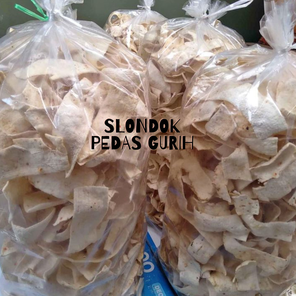 

krupuk slondok slondok pedas selondok selondok pedas manis