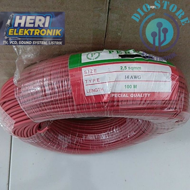 KABEL 1X2,5MM SERABUT PERDANA