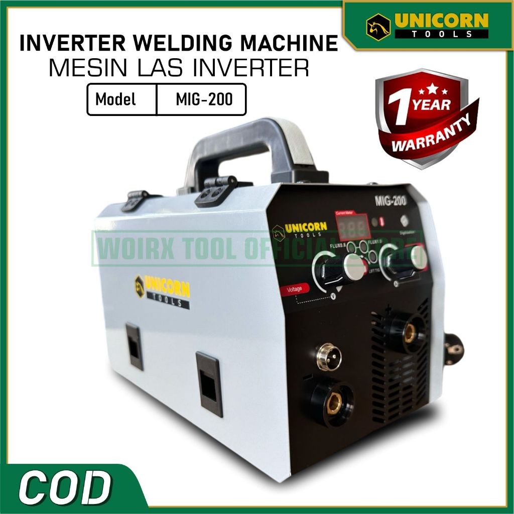 Mesin Las Inverter MIG-200 IGBT Las Inverter Trafo Mesin Las Low Watt Mesin Las Trafo