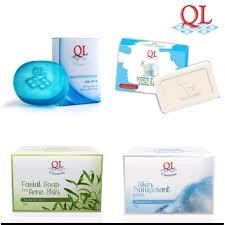 QL Cosmetic Soap Series Sabun cuci muka dan Lulur mandi