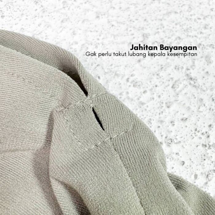 Naura Instant - Hijab Instant Jersey - Albata Hijab - Naura Black