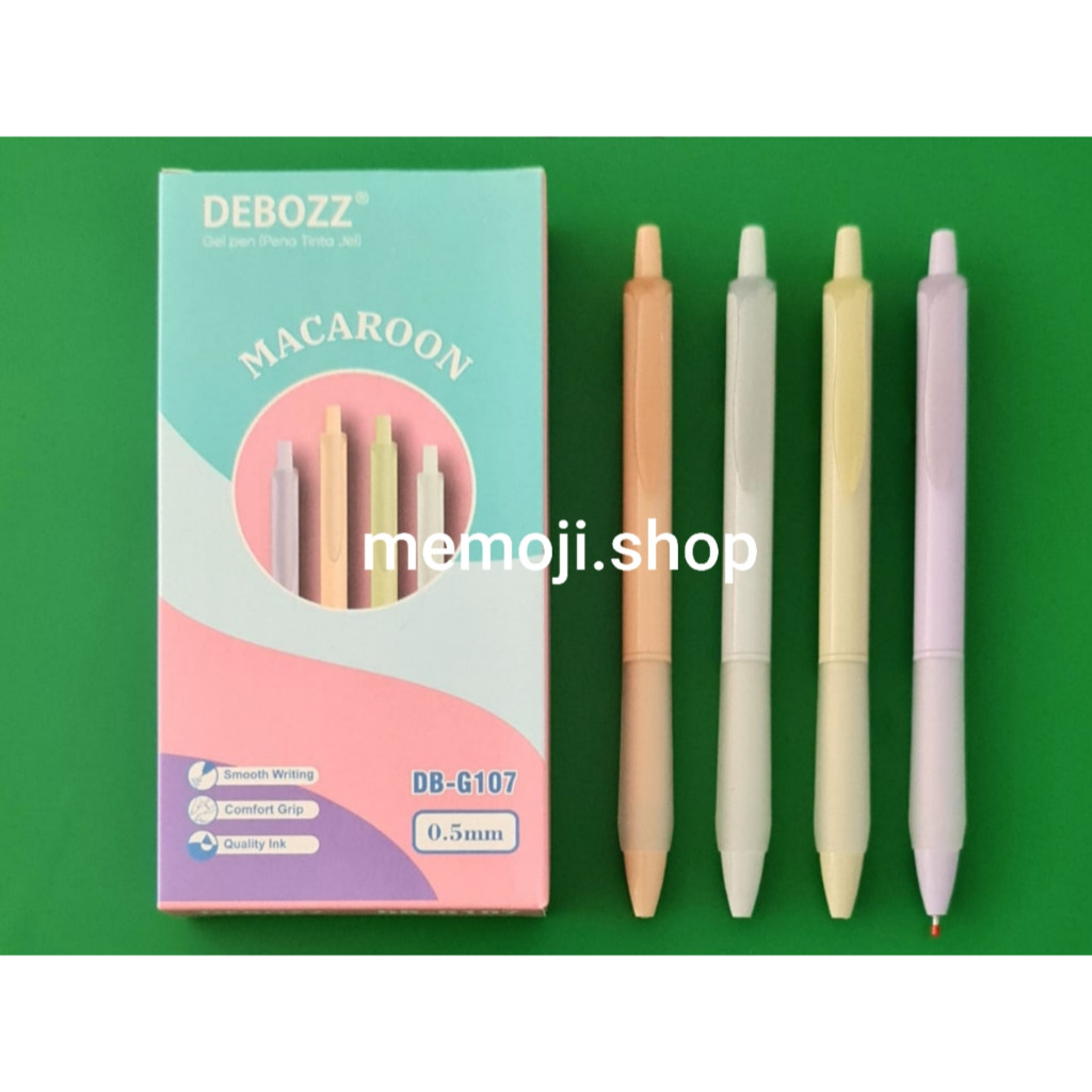 

Pulpen Gel 0.5mm DEBOZZ DB-G107 MACAROON (12pc)