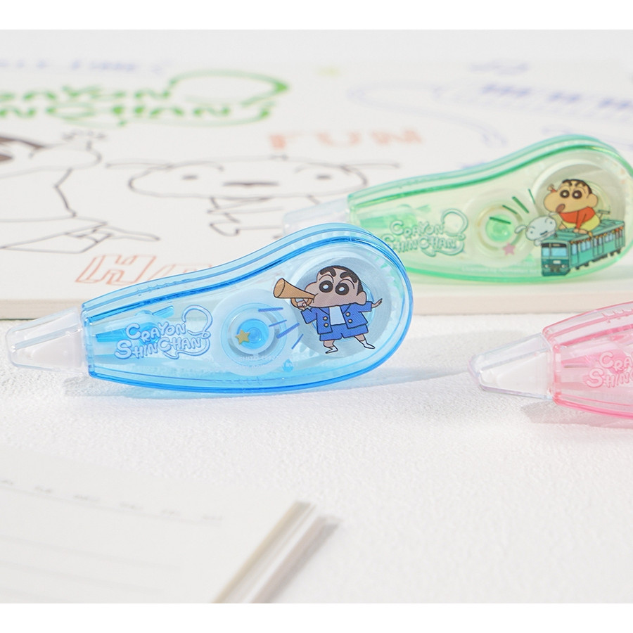 

3PCS Correction Tape Tip X Kertas Crayon Shinchan Tip X Sinchan Joytop