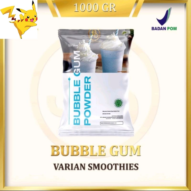

pekanbaru / Bubuk Minuman Premium Bubble Gum - Jakarta Bubble Drink | BPOM & HALAL