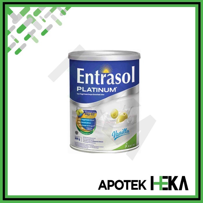 

Entrasol Platinum 800 g - Susu Tinggi Kalsium