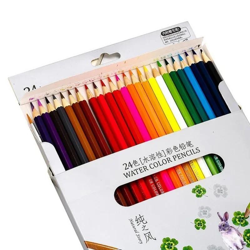 

Nature story color pencils for drawing 12/18 different colores pencil set Crayon Stationery Office school supplies lapices