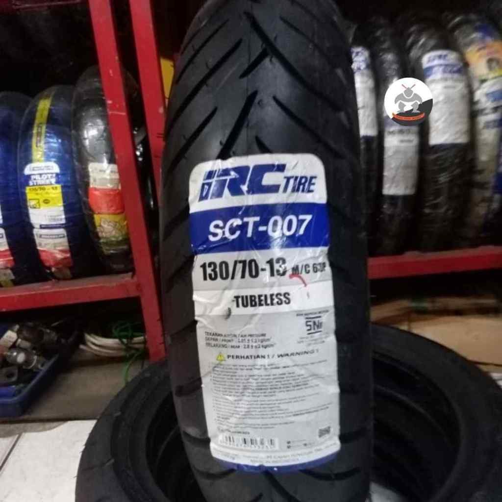 Ban Motor IRC SCT 007 size 130/70 R13 - Tubeless Ban Belakang NMAX 155, PCX 160, Aerox 155