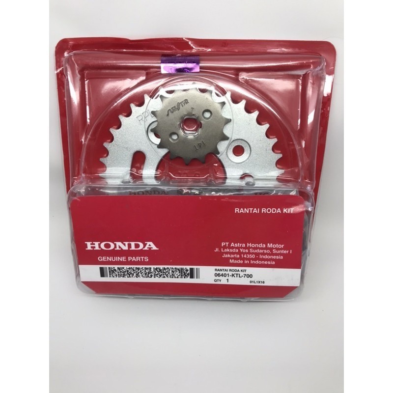 Gear set Supra Fit New Gear paket Gir set Supra Fit New KTL GIR PAKET