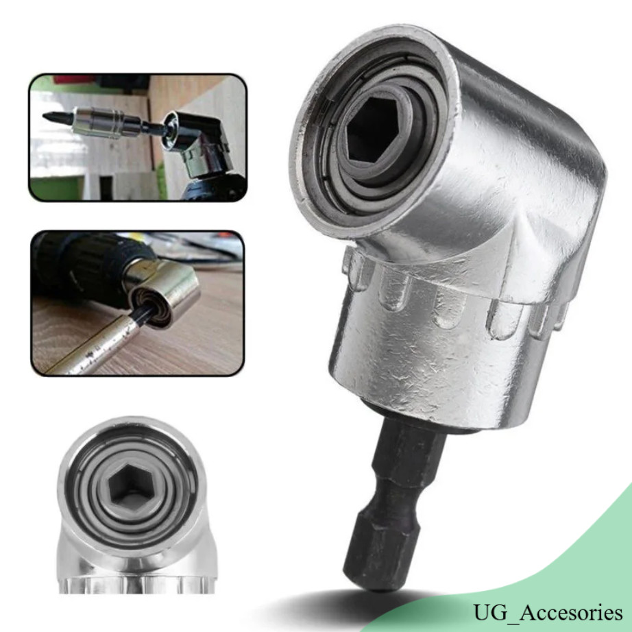 

Drill Extension L-Shape Hex Bit Socket Ekstensi Mata Bor 1/4 Inch - 105