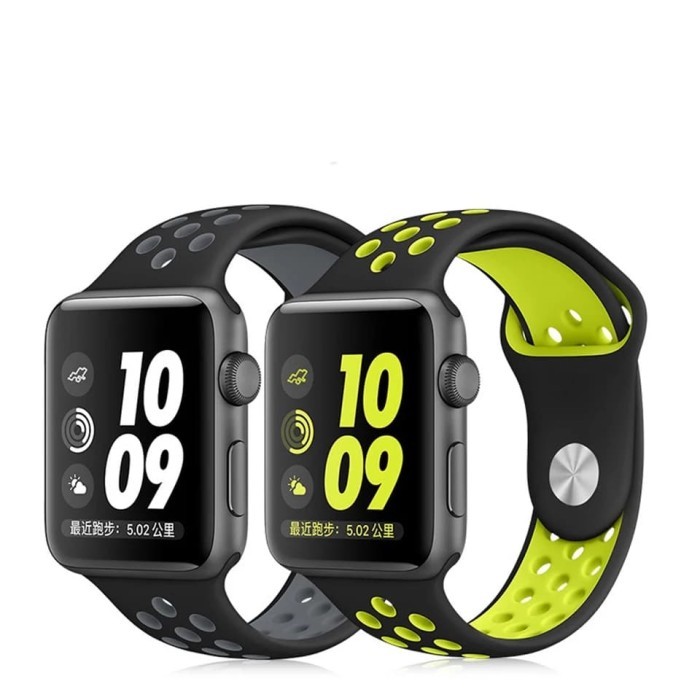 P R O M O STRAP TALI JAM KARET MODEL NIKE APPLE WATCH I WATCH 1 2 3 4 5 42 44MM