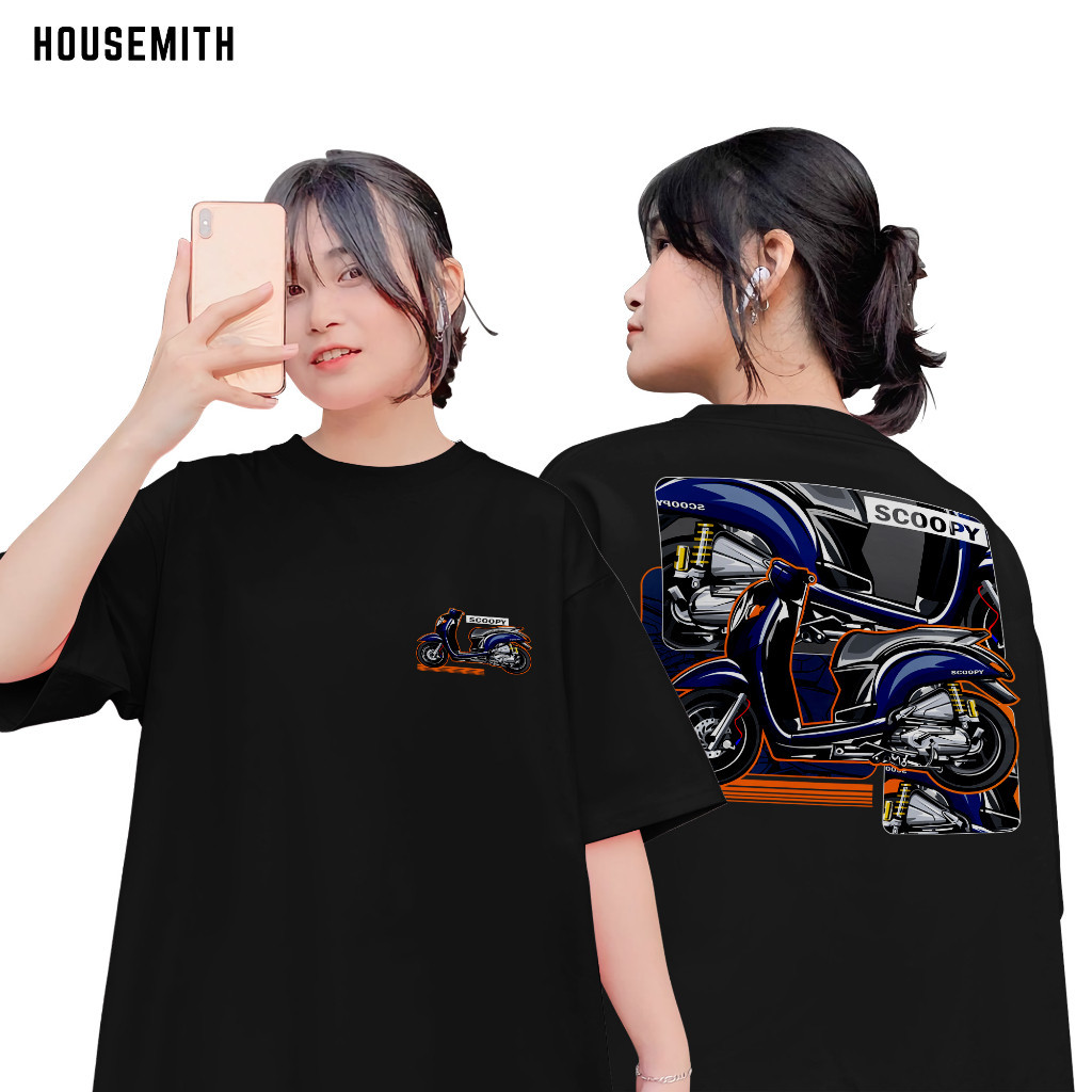ISTANACUSTOM88 - Kaos Motor Club Community SCOOPY - Tshirt Motor Community [032] - Limited Otomotif 