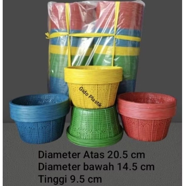 Wakul Hajatan/Besek Plastik/Ceting  Plastik Bahan Tebal