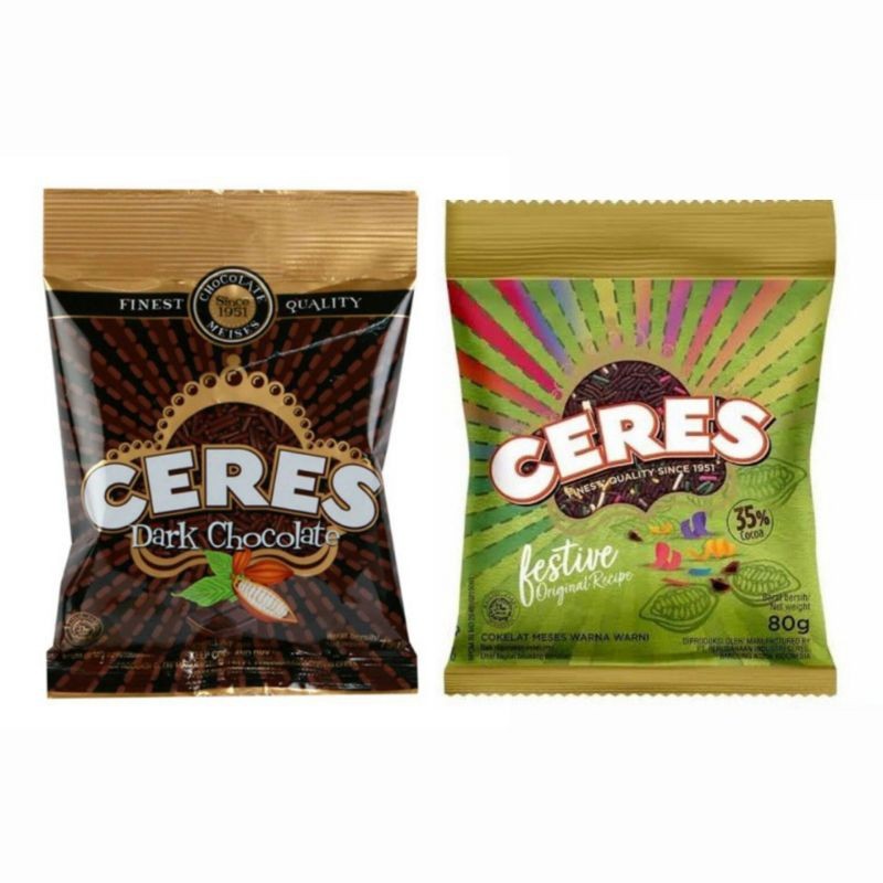 

CERES meisiss dark chocolate Festive original 80gr