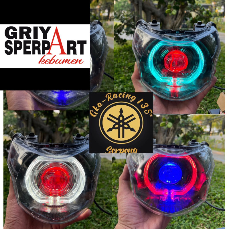 Lampu depan vega zR vega RR biled billed