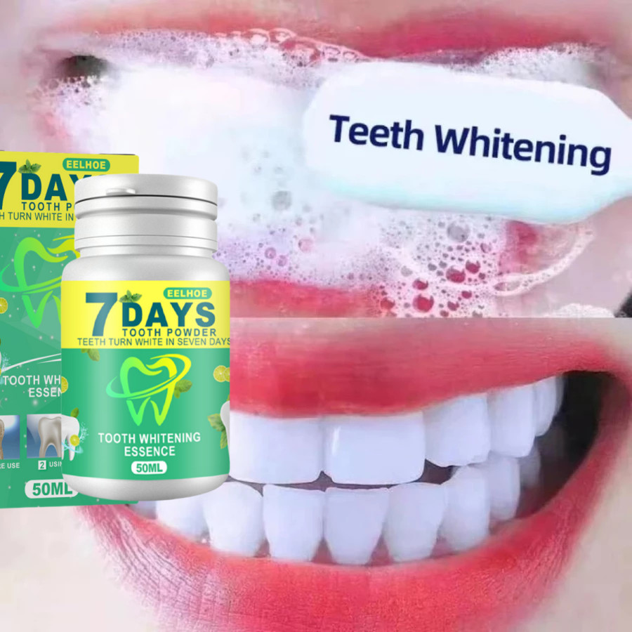 Teeth Whitening Powder / Whitening Tooth Powder / Probiotics / reduces stains on teeth / eliminates