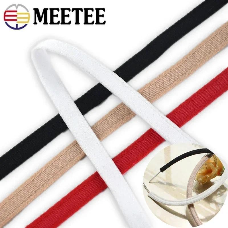 

2/5/10M 3/8" 10mm Nylon Underwire Channeling Ribbon Webbing Bra Wire Tubular Protective Sleeve Lace Trim Sewing Accessory