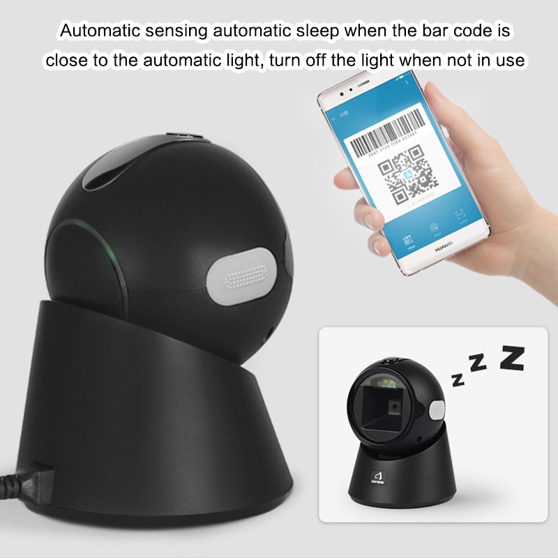 2D Barcode Scanner Omni Barcode Scanner (Qr Code/Pdf417/Efaktur) Autoscan Dekstop 110X153Mm