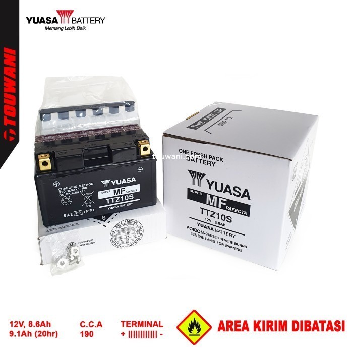 Aki Baterai Yuasa TTZ10S MF CBR1000RR CBR600RR