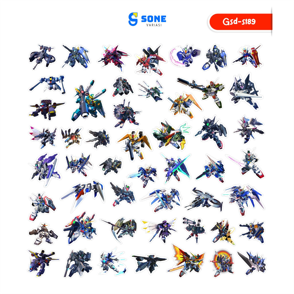 

Stiker Gundam / Vinyl Waterproof Anti Air / Sticker Buku Journal Koper Motor Casing HP Laptop Tumbler Botol Minum Sepeda IPad Tablet Polaroid Kulkas