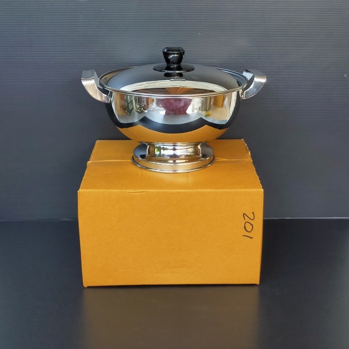 TL BIMA SOUP BOWL WADAH NASI RICE BOWL STAINLESS STEEL 24CM 201