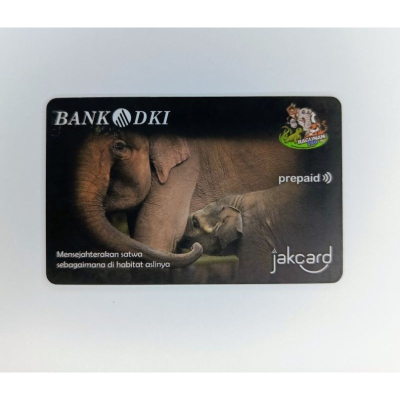 Kartu JakCard Bank DKI Kartu Ragunan Ancol Taman Mini Busway KRL LRT Murah