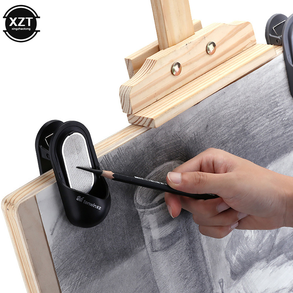 

Multifunction Pencil Lead Grinder Pencil Sharpener Painting Clip Holder Fixed Drawing Board Painting Tools for Art Students