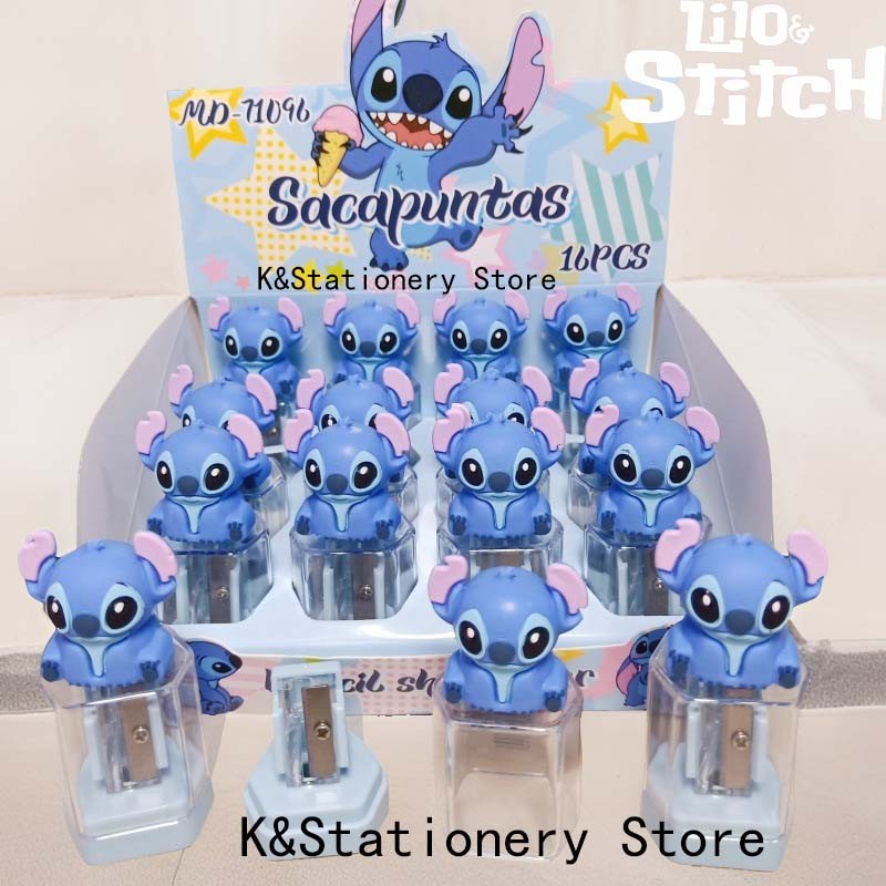 

Lilo & Stitch Pencil Knife Tools Cartoon Hand Pencil Sharpener Student Supplies Children Stationery School Supplies Kids Gifts