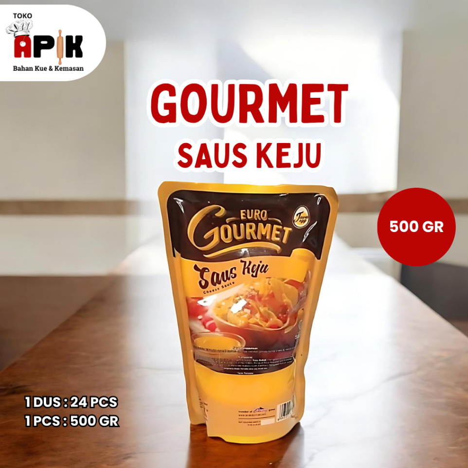 

GOURMET SAUS KEJU / GT CHEESE SAUCE 500 GR PACK