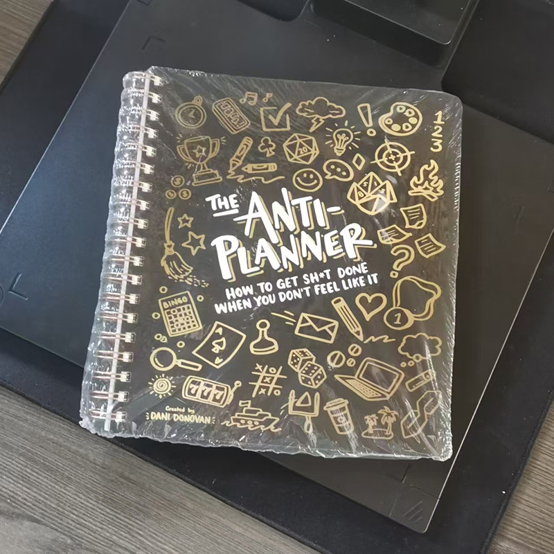 

Anti Planner Tag Book Daily Planner Organizer Notebook Beat Procrastination Planner Notebook Student Stationery Office Supplies