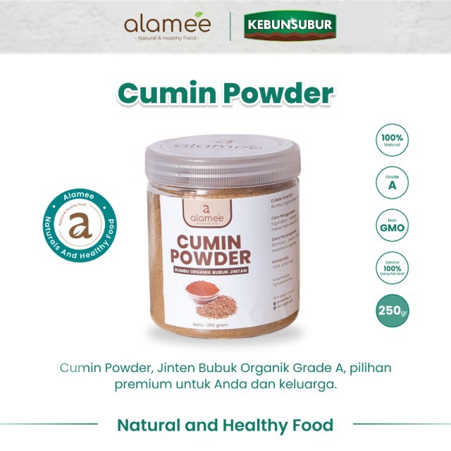 

ALAMEE Jintan bubuk Seasoning Cumin Powder Bumbu Dapur Instan Jinten Ground Caraway Seasoning kebunsubur Kebunsubur