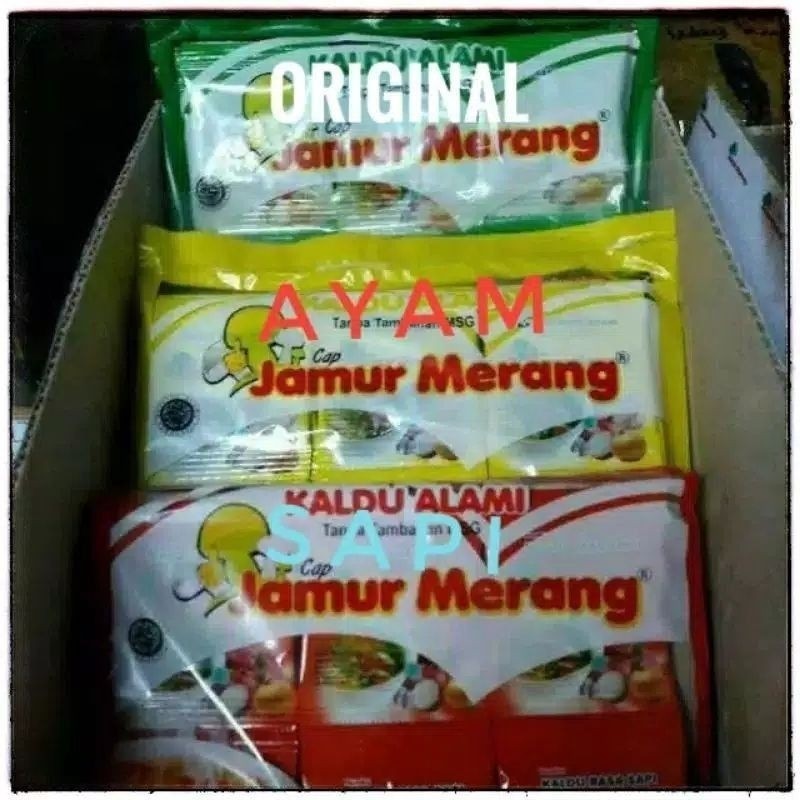 

PEYEDAP RASA NON MSG 1 PAK 30 SACHET KALDU JAMUR