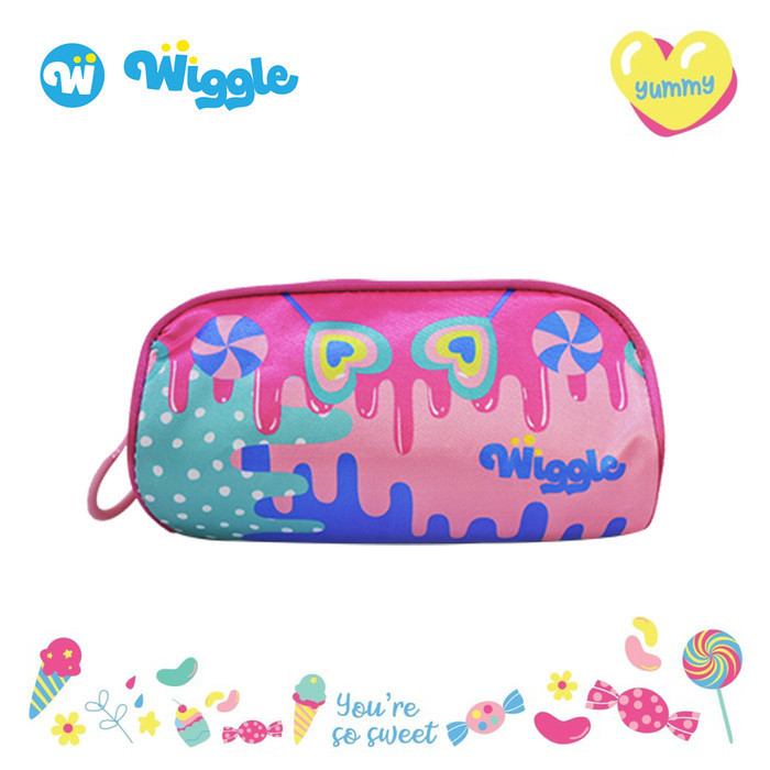 

[Ready] WIGGLE SWEET BIG ZIPPER PENCIL CASE