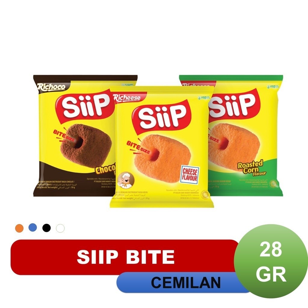 

Siip Nabati Bite Size 28 gr