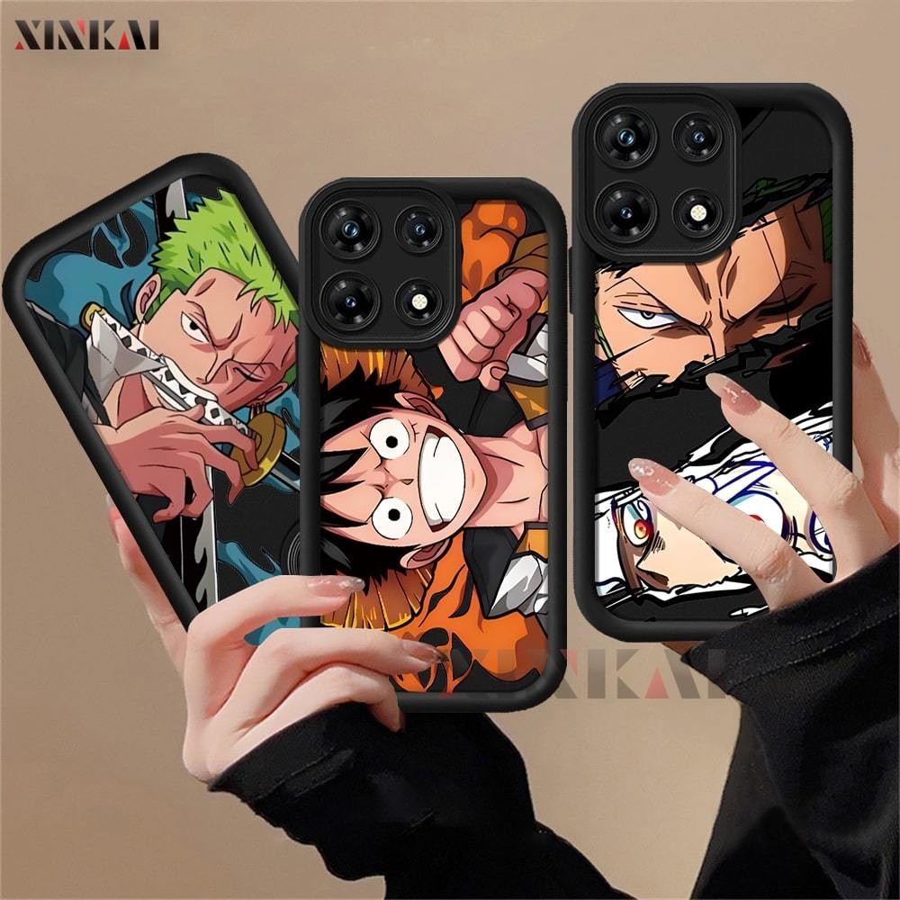 Casing hp Infinix Smart 8 Hot 40i Hot 30i Smart 7 Hot 11 Play 12 Note 12 G96  SPARK GO 2024 Note 30 20S Play 9 Play Hot 10 Play Smart 5 Smart 6 Cartoon Pirate King Camera Protection Shockproof Silikon Soft case XINKAI