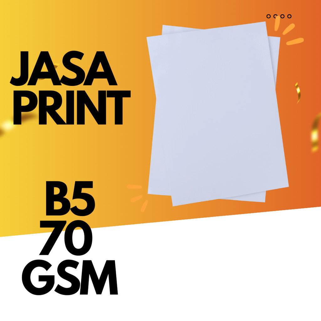 

JASA PRINT B5 70 GSM