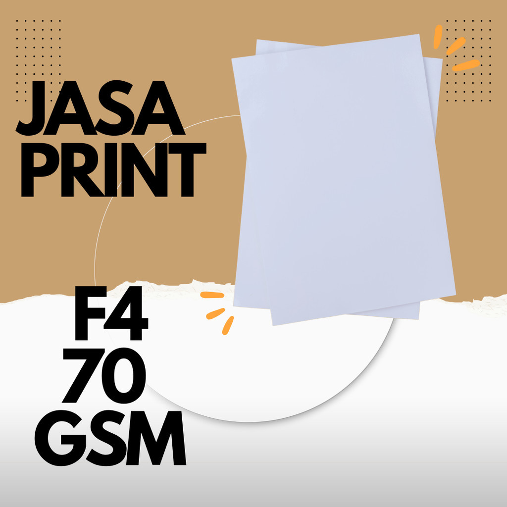 

JASA PRINT F4 70 GSM