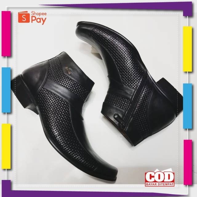 UKURAN SIZE 37 38 39 40 41 42 43 44 45 / Sepatu Pantofel Boot Bally Pria kulit Asli/ PantofelFormalP