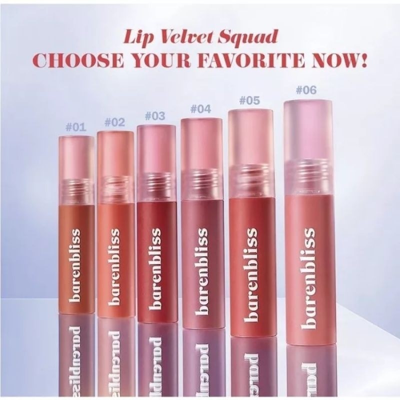 BNB BARENBLISS CHERRY MAKE CHEERFUL LIP VELVET | lip BNB BARENBLISS